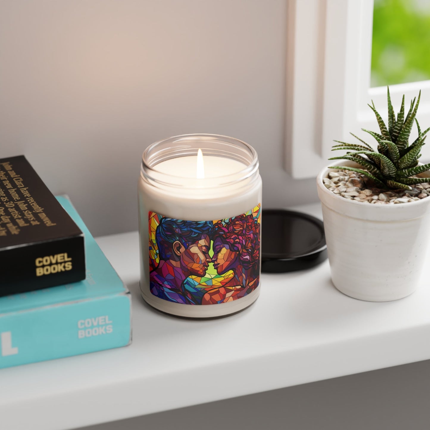 Candle 024 - Love Unleashed Collection | Scented Soy ,9oz - Home Decor - The Lucky Wombat