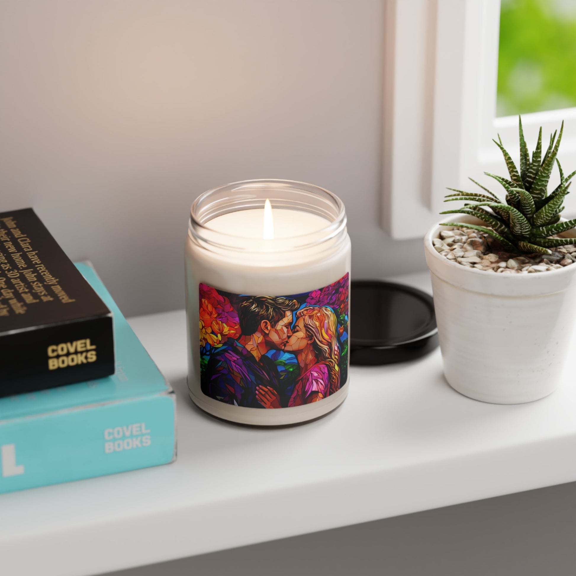 Candle 034 - Love Unleashed Collection | Scented Soy ,9oz - Home Decor - The Lucky Wombat