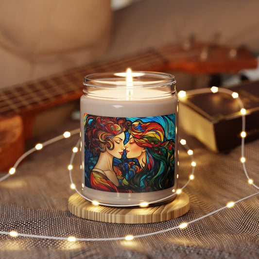 Candle 040 - Love Unleashed Collection | Scented Soy ,9oz - Home Decor - The Lucky Wombat