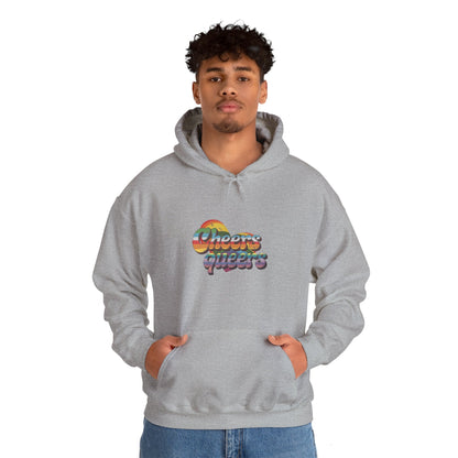 Cheers Queers Hoodie - A Bold Celebration of Pride - Hoodie - The Lucky Wombat