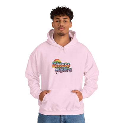 Cheers Queers Hoodie - A Bold Celebration of Pride - Hoodie - The Lucky Wombat