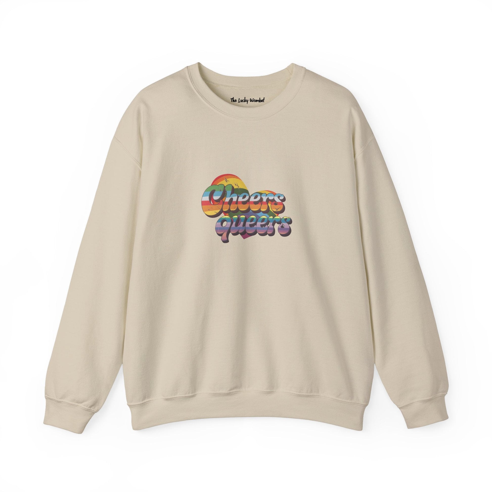 Cheers Queers Sweatshirt - Sweatshirt - The Lucky Wombat