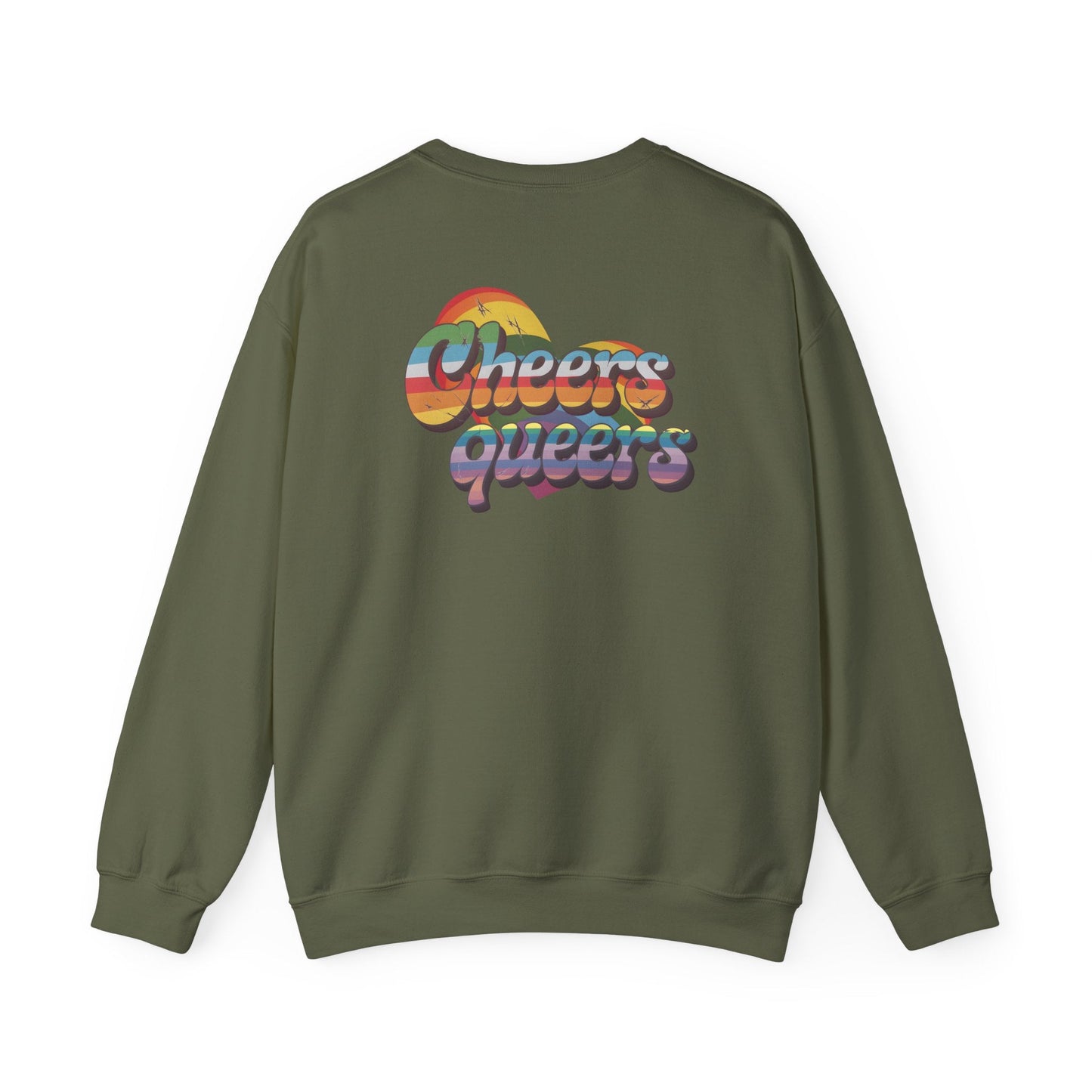 Cheers Queers Sweatshirt - Sweatshirt - The Lucky Wombat