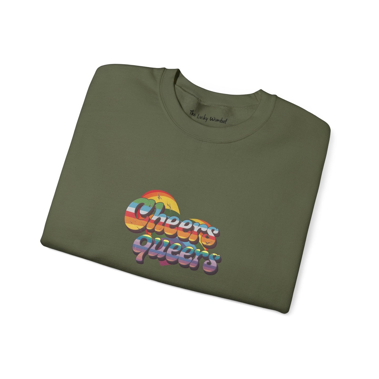 Cheers Queers Sweatshirt - Sweatshirt - The Lucky Wombat
