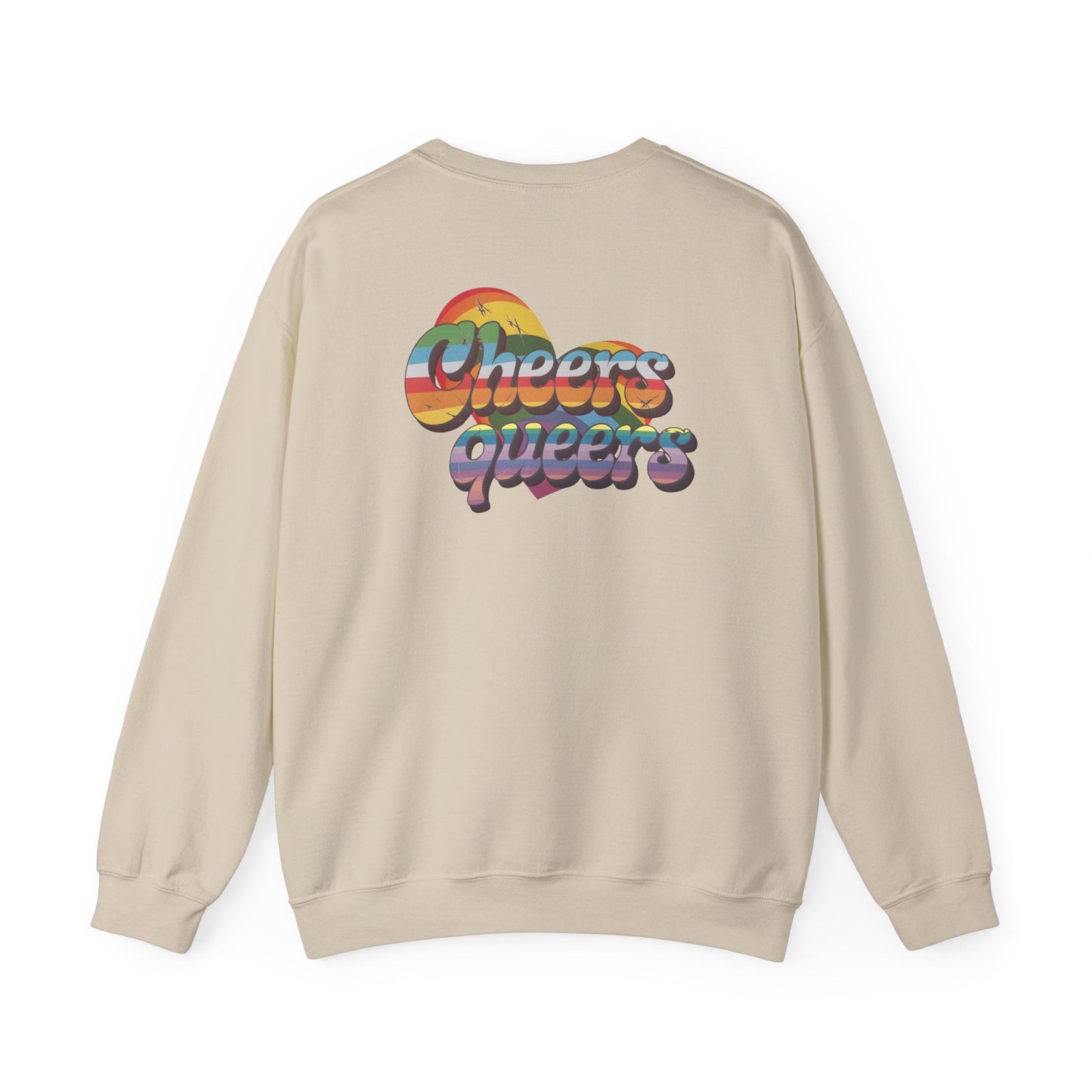 Cheers Queers Sweatshirt - Sweatshirt - The Lucky Wombat