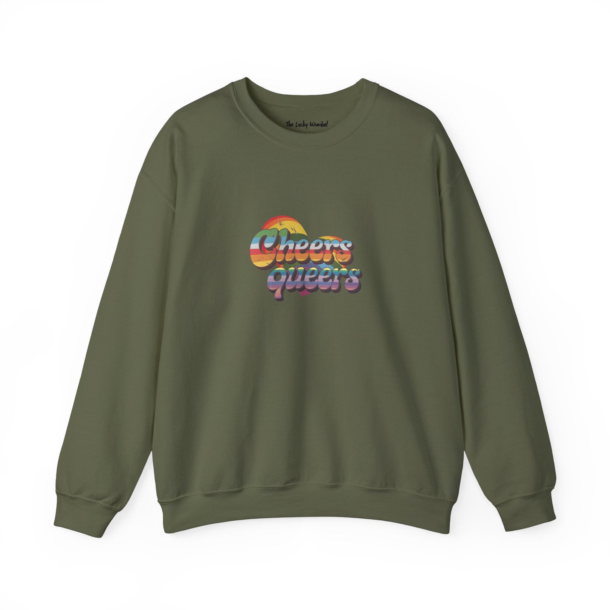 Cheers Queers Sweatshirt - Sweatshirt - The Lucky Wombat