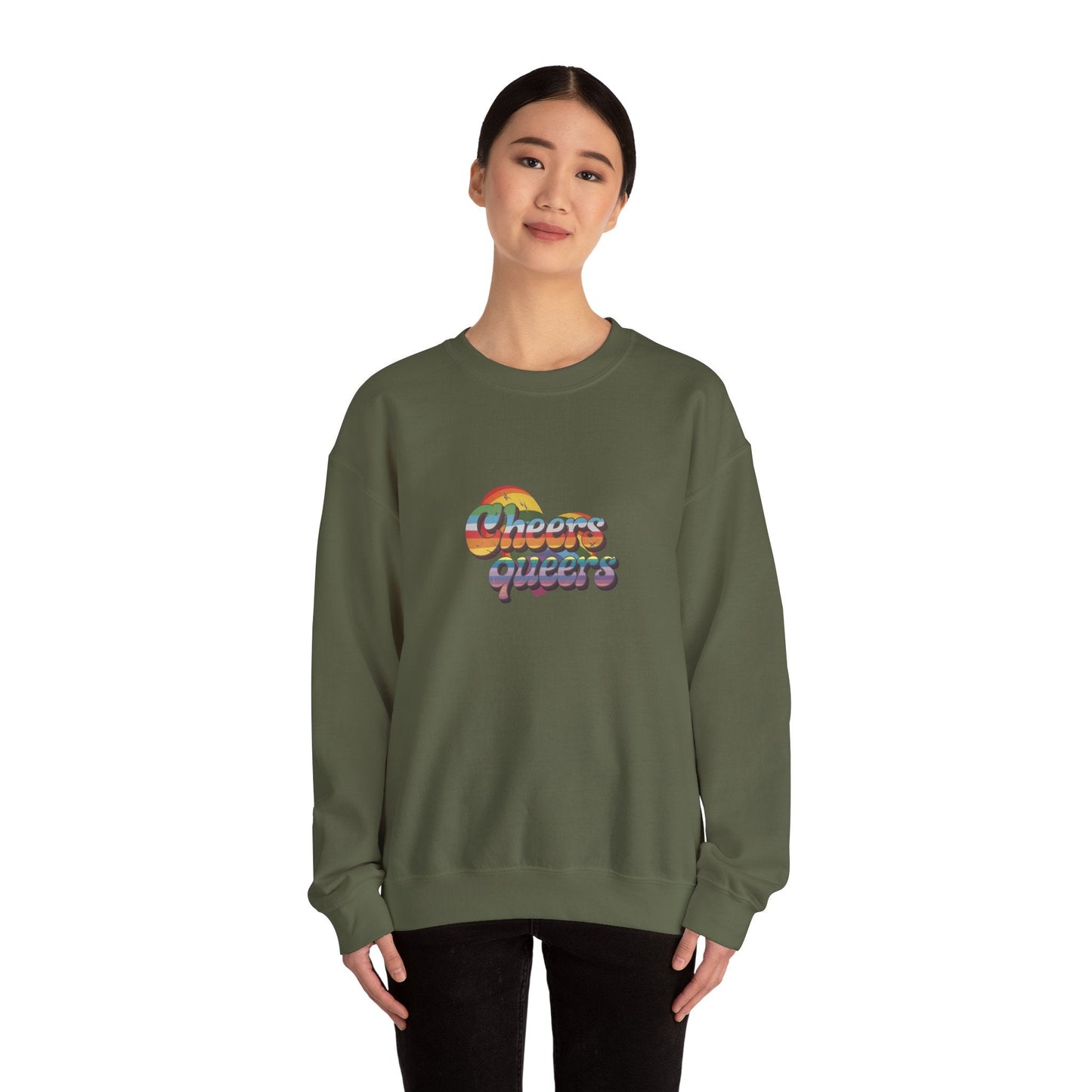 Cheers Queers Sweatshirt - Sweatshirt - The Lucky Wombat