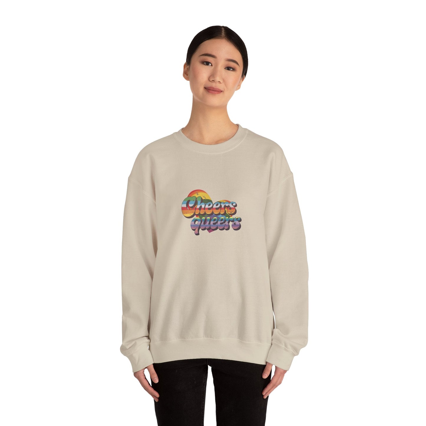 Cheers Queers Sweatshirt - Sweatshirt - The Lucky Wombat