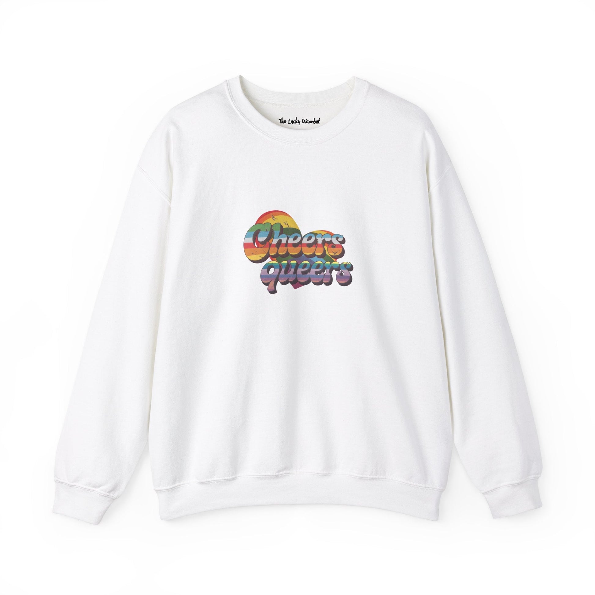 Cheers Queers Sweatshirt - Sweatshirt - The Lucky Wombat