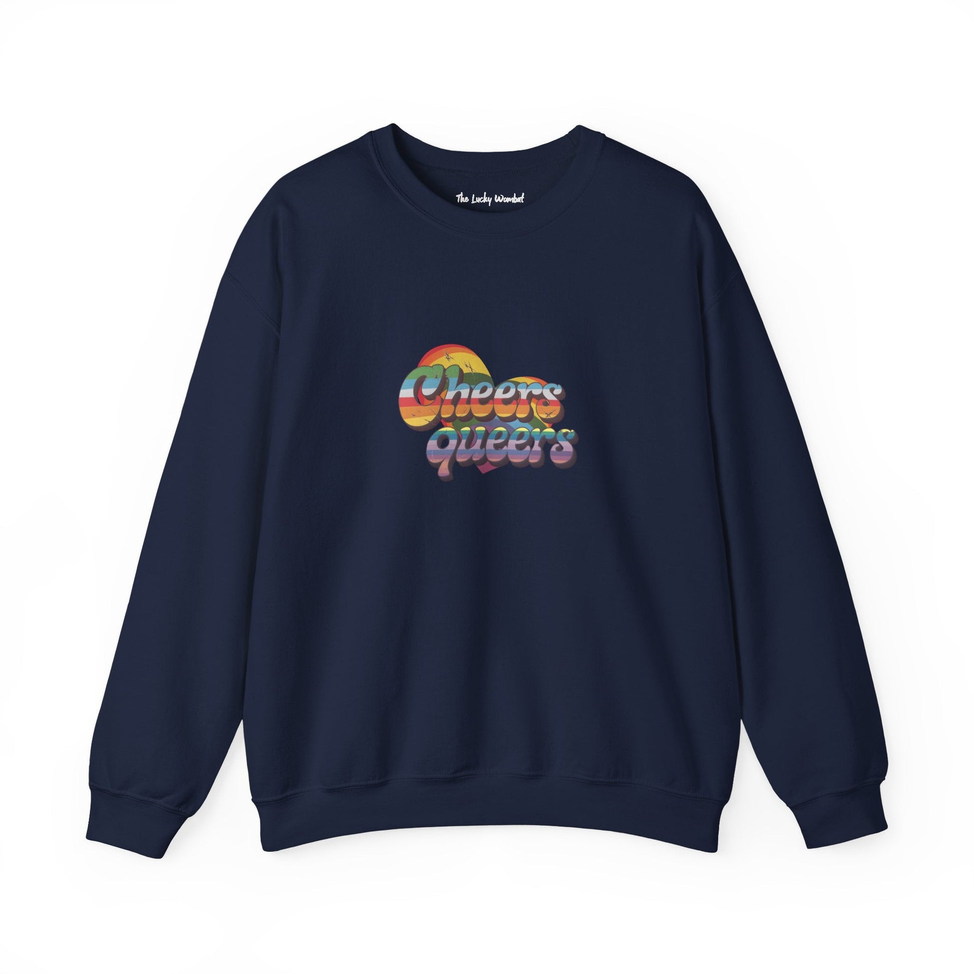 Cheers Queers Sweatshirt - Sweatshirt - The Lucky Wombat