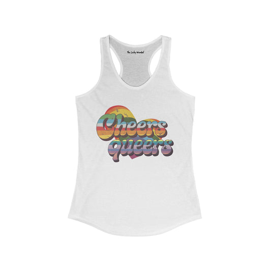 Cheers Queers Tank Top - Tank Top - The Lucky Wombat