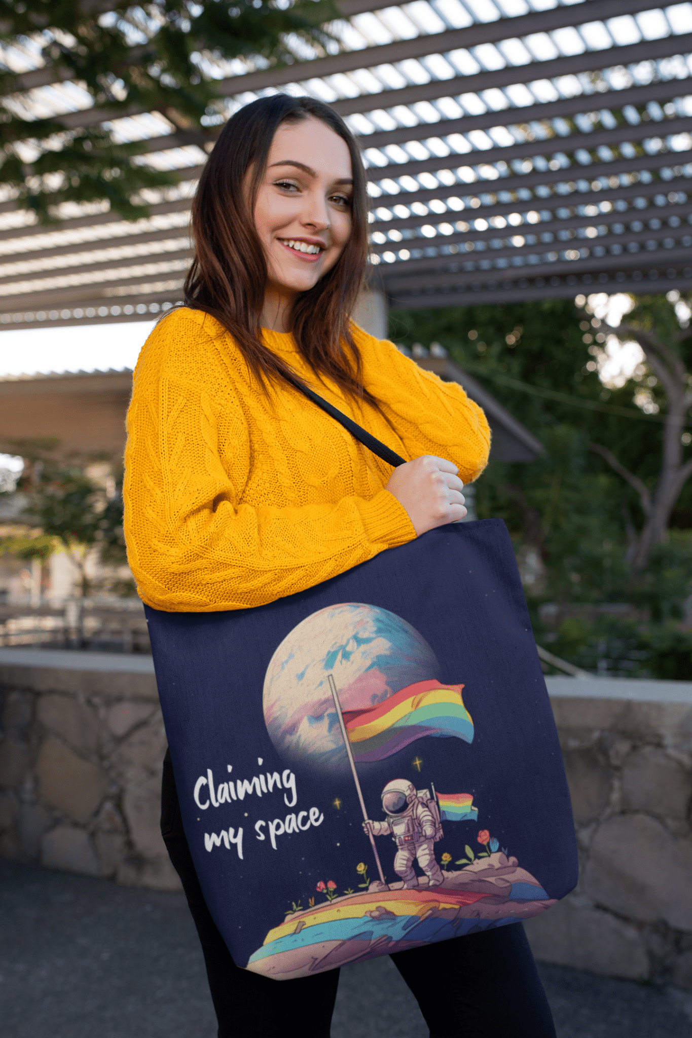 Claiming My Space Tote Bag - Accessories - The Lucky Wombat
