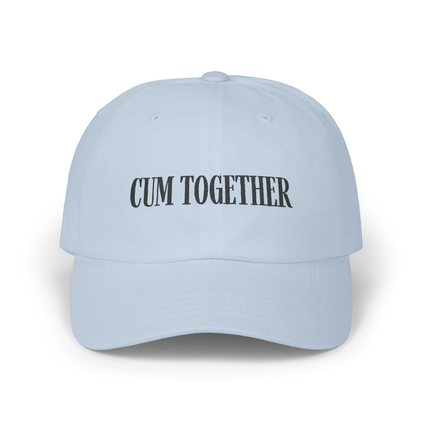 C*m Together Cap, Black on Light - Hats - The Lucky Wombat
