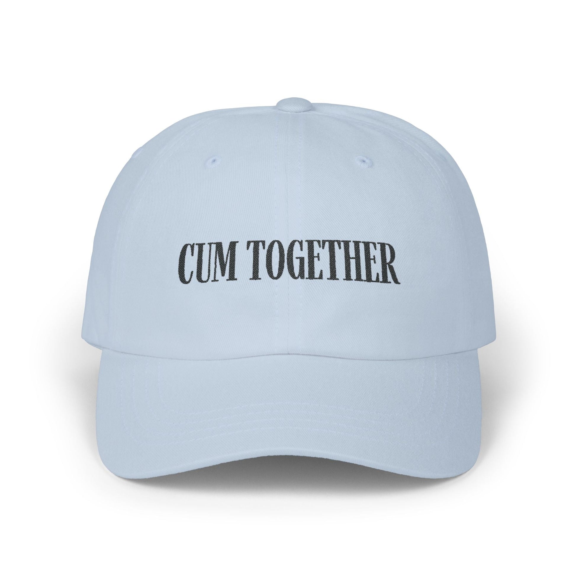 C*m Together Cap, Black on Light - Hats - The Lucky Wombat