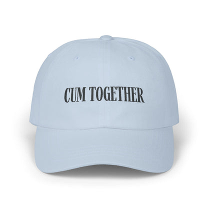 C*m Together Cap, Black on Light - Hats - The Lucky Wombat