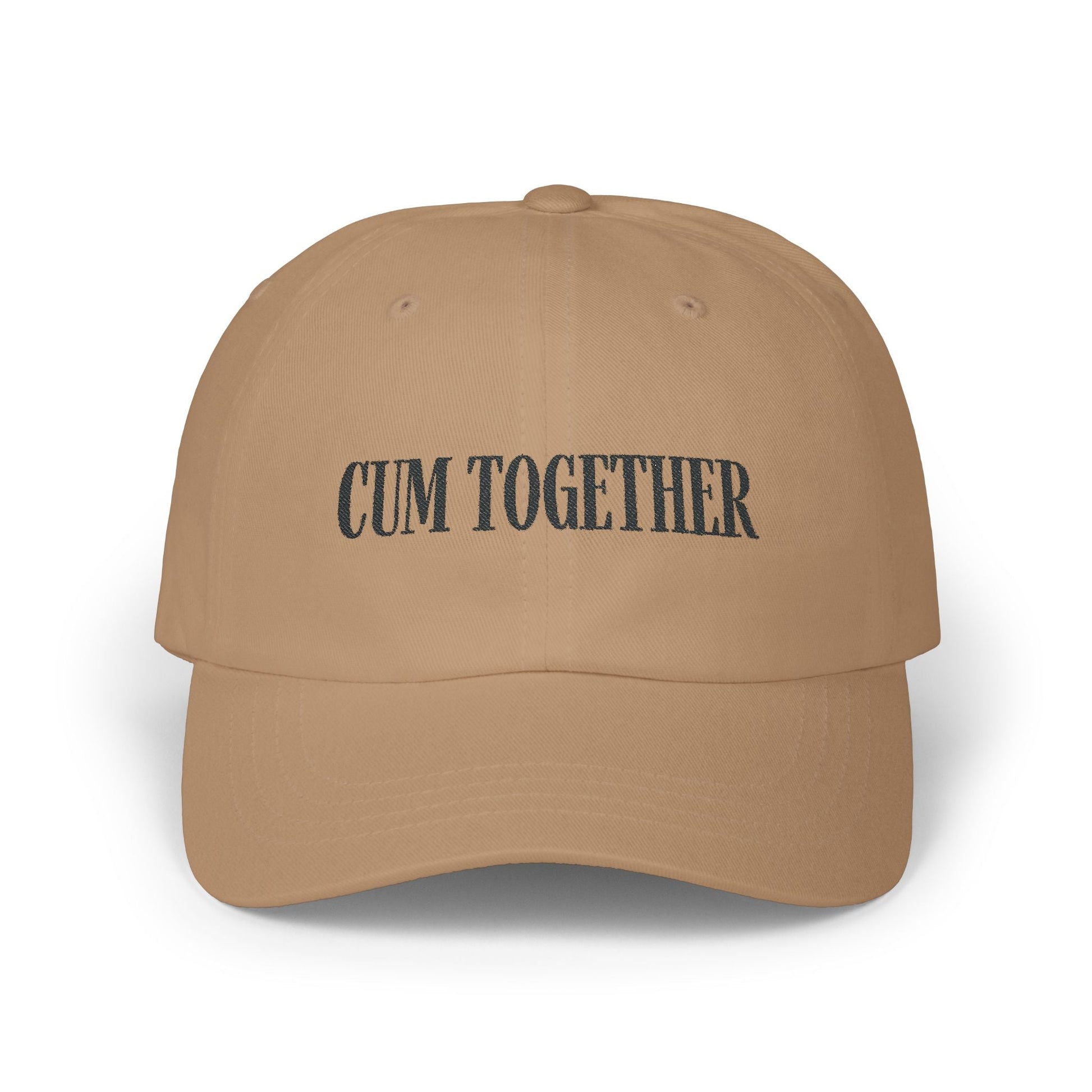 C*m Together Cap, Black on Light - Hats - The Lucky Wombat