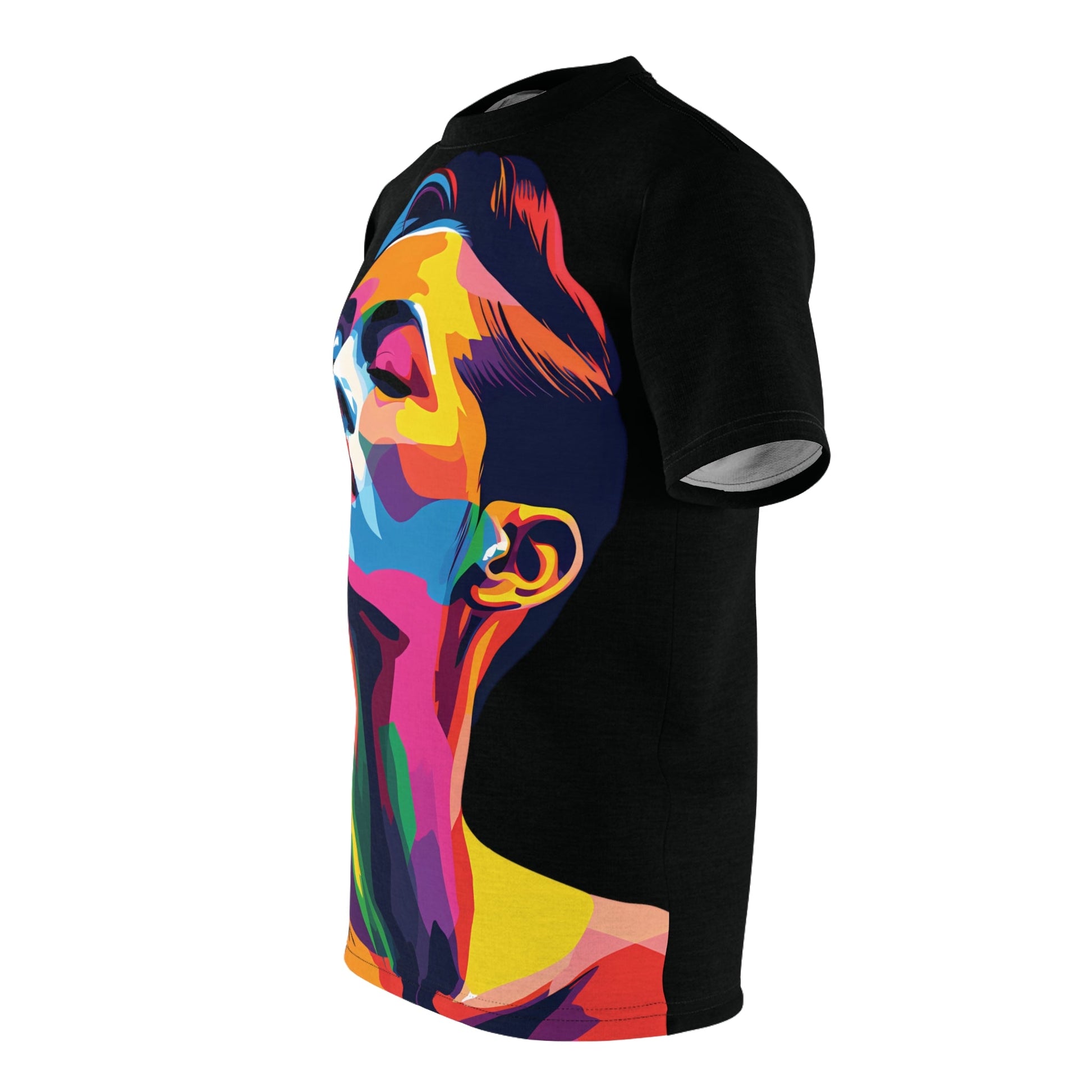 Colorful LGBTQ Girl - Unisex T-shirt - All Over Prints - The Lucky Wombat