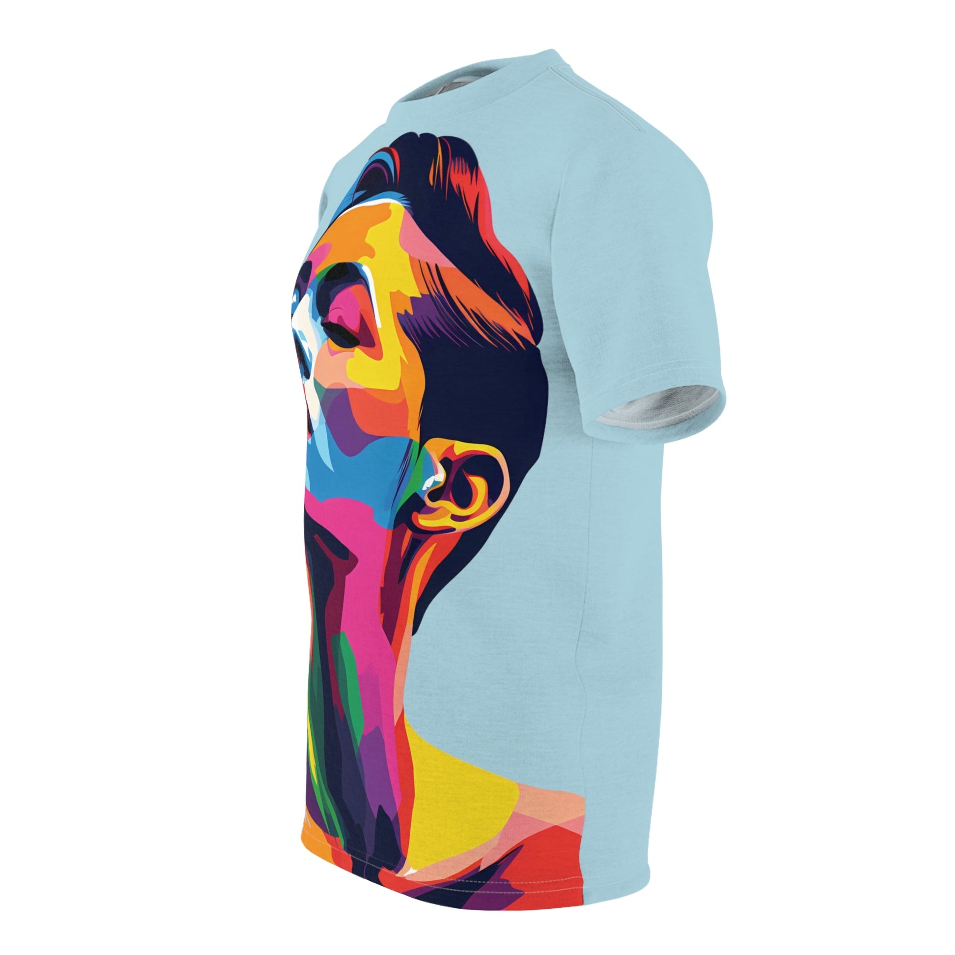 Colorful LGBTQ Girl - Unisex T-shirt - All Over Prints - The Lucky Wombat