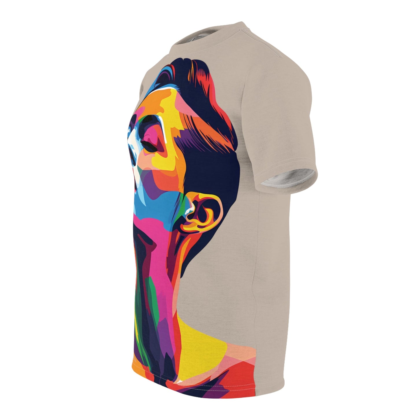 Colorful LGBTQ Girl - Unisex T-shirt - All Over Prints - The Lucky Wombat