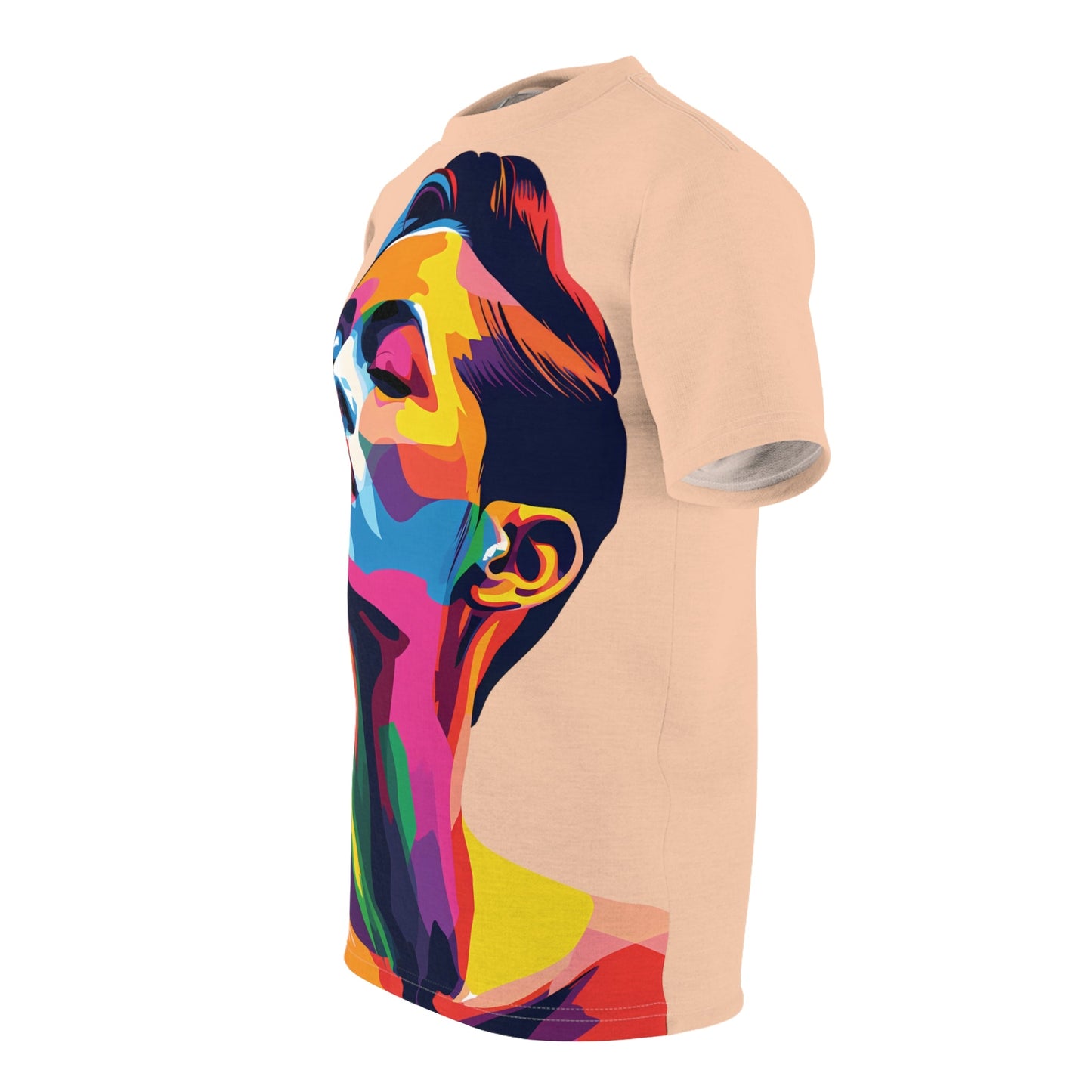 Colorful LGBTQ Girl - Unisex T-shirt - All Over Prints - The Lucky Wombat