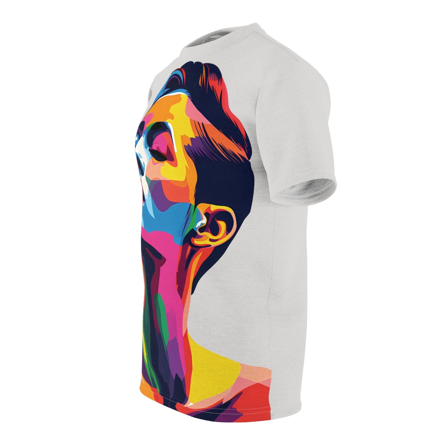 Colorful LGBTQ Girl - Unisex T-shirt - All Over Prints - The Lucky Wombat