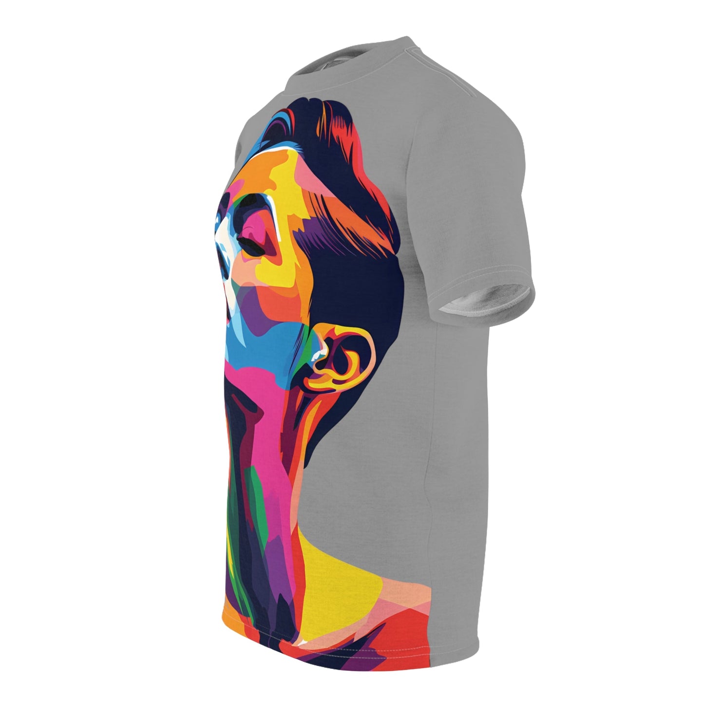 Colorful LGBTQ Girl - Unisex T-shirt - All Over Prints - The Lucky Wombat