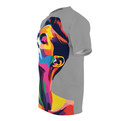 Colorful LGBTQ Girl - Unisex T-shirt - All Over Prints - The Lucky Wombat