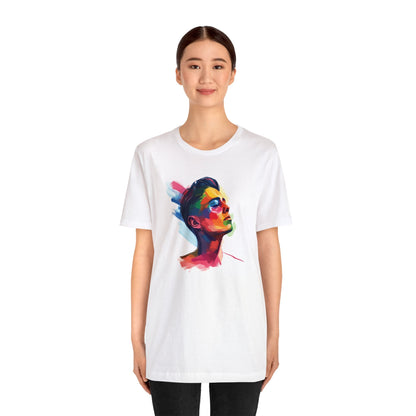 Colorful LGBTQ Girl - Unisex T-shirt - T-Shirt - The Lucky Wombat