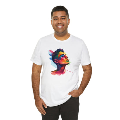 Colorful LGBTQ Girl - Unisex T-shirt - T-Shirt - The Lucky Wombat