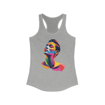 Colorful LGBTQ Girl - Women's Tank Top - Tank Top - The Lucky Wombat