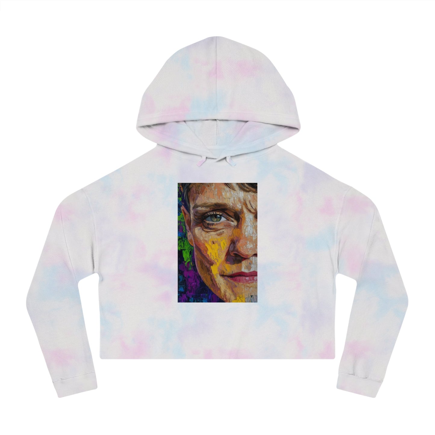 Cropped Hoodie - Bishop Mariann Budde LGBTQ+ Ally Design - Hoodie - The Lucky Wombat