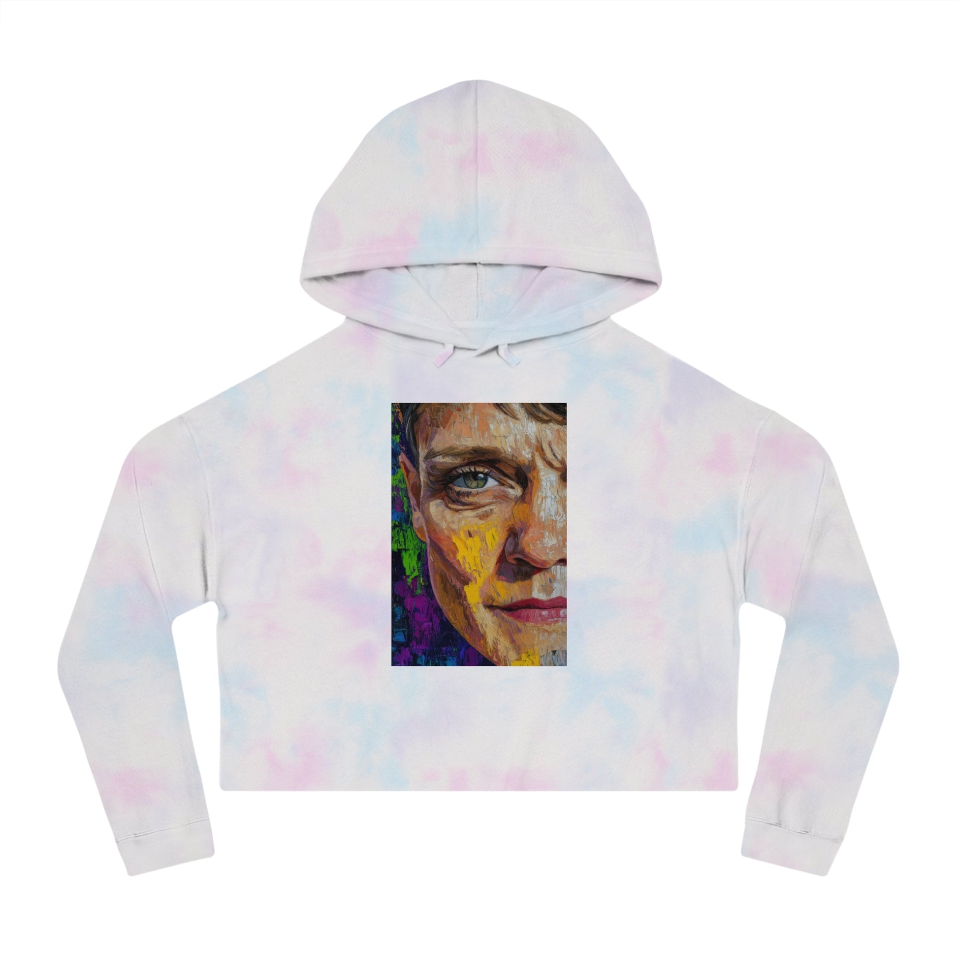 Cropped Hoodie - Bishop Mariann Budde LGBTQ+ Ally Design - Hoodie - The Lucky Wombat