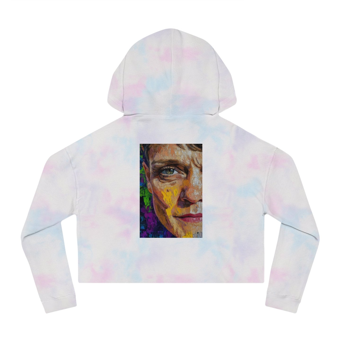 Cropped Hoodie - Bishop Mariann Budde LGBTQ+ Ally Design - Hoodie - The Lucky Wombat