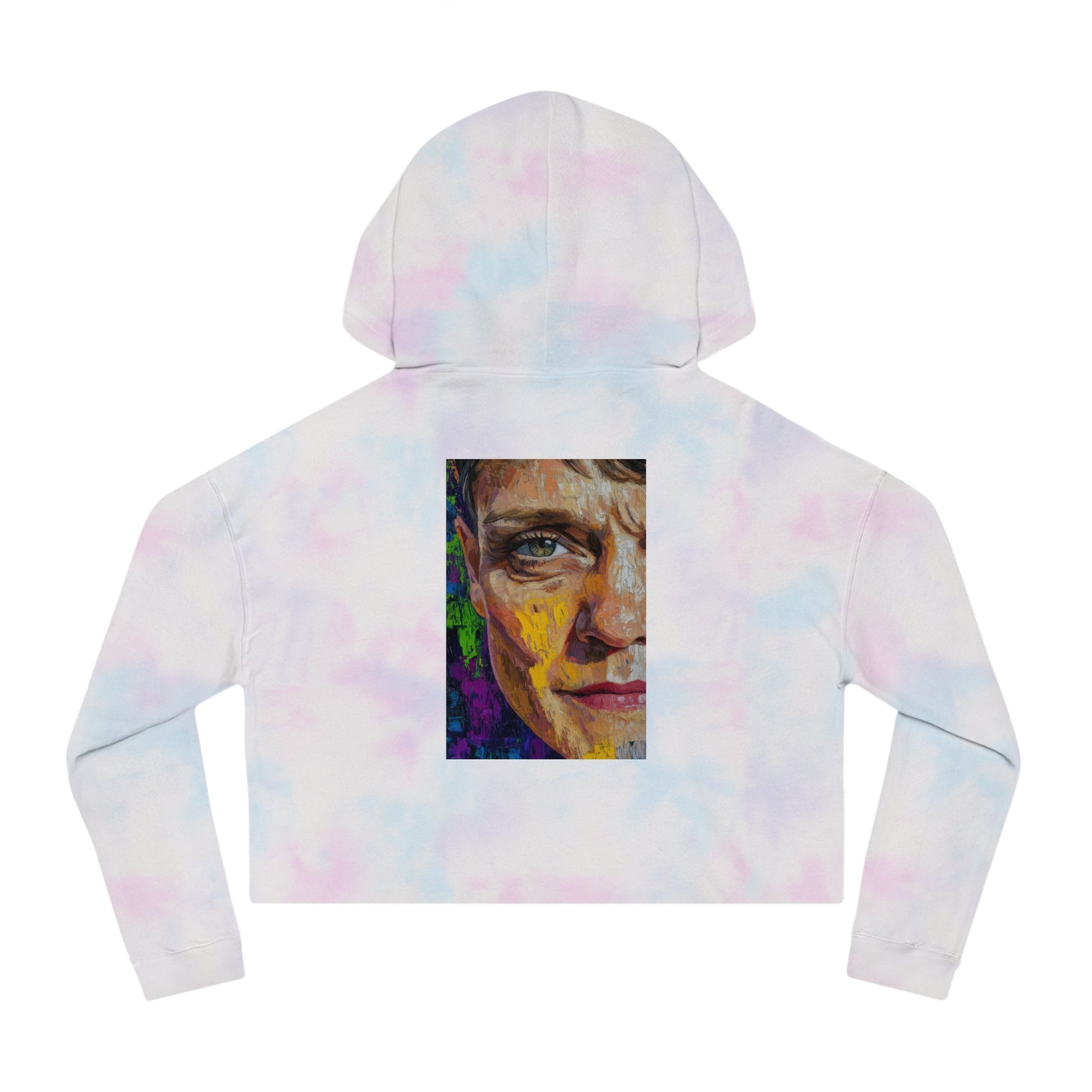 Cropped Hoodie - Bishop Mariann Budde LGBTQ+ Ally Design - Hoodie - The Lucky Wombat