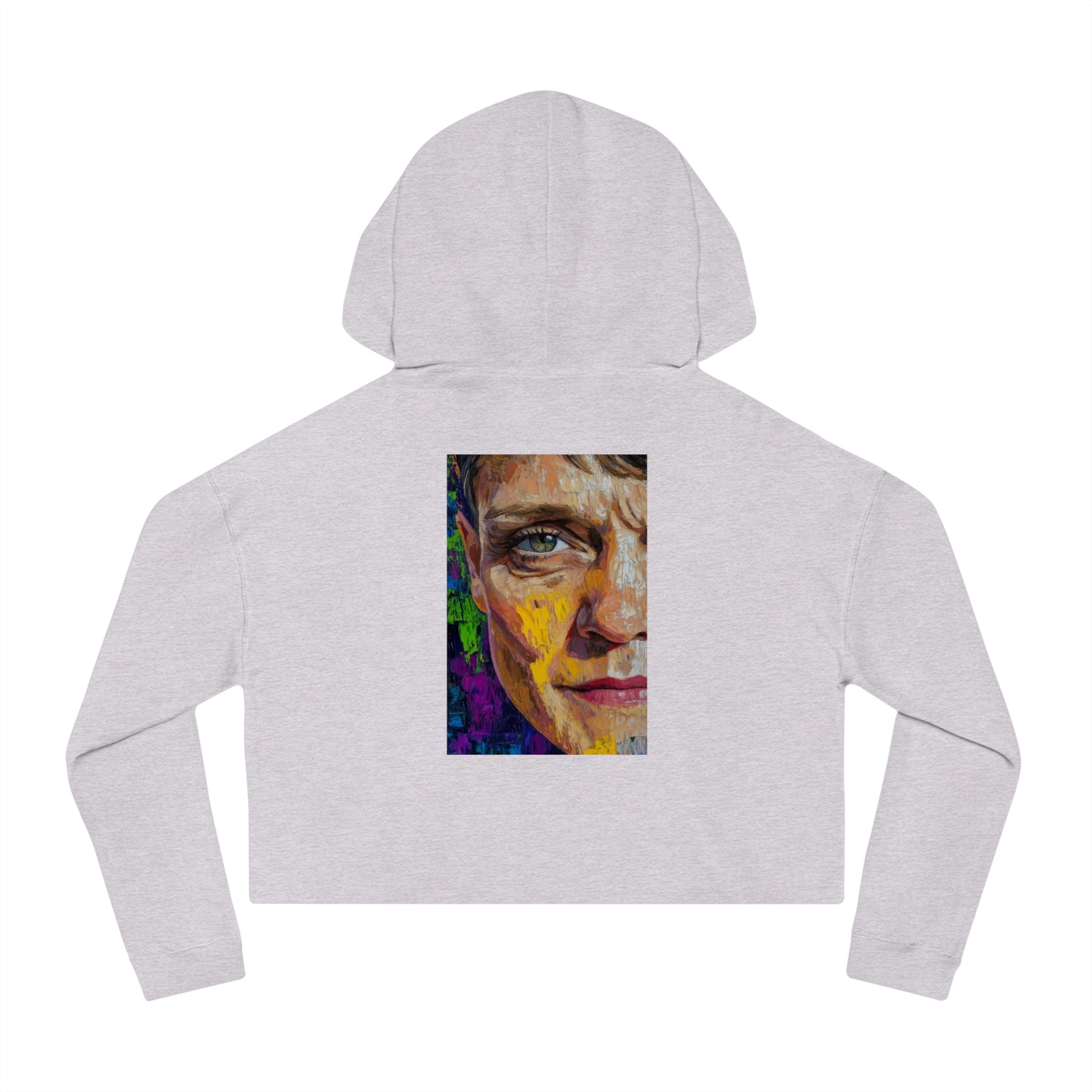 Cropped Hoodie - Bishop Mariann Budde LGBTQ+ Ally Design - Hoodie - The Lucky Wombat