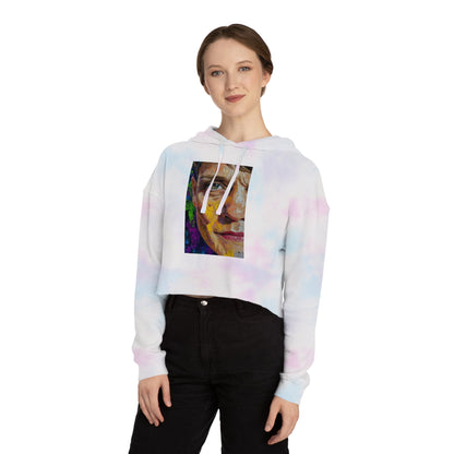 Cropped Hoodie - Bishop Mariann Budde LGBTQ+ Ally Design - Hoodie - The Lucky Wombat