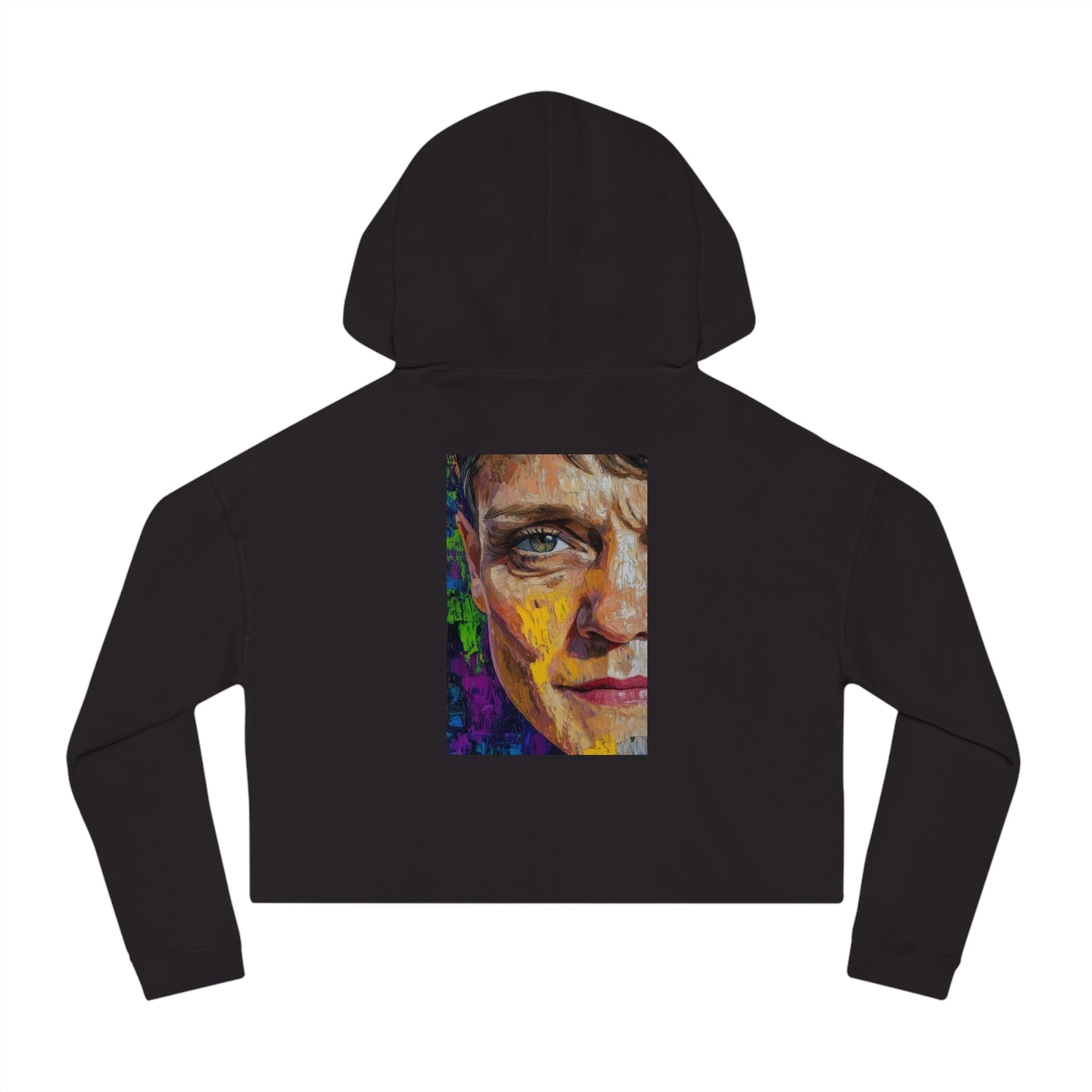 Cropped Hoodie - Bishop Mariann Budde LGBTQ+ Ally Design - Hoodie - The Lucky Wombat