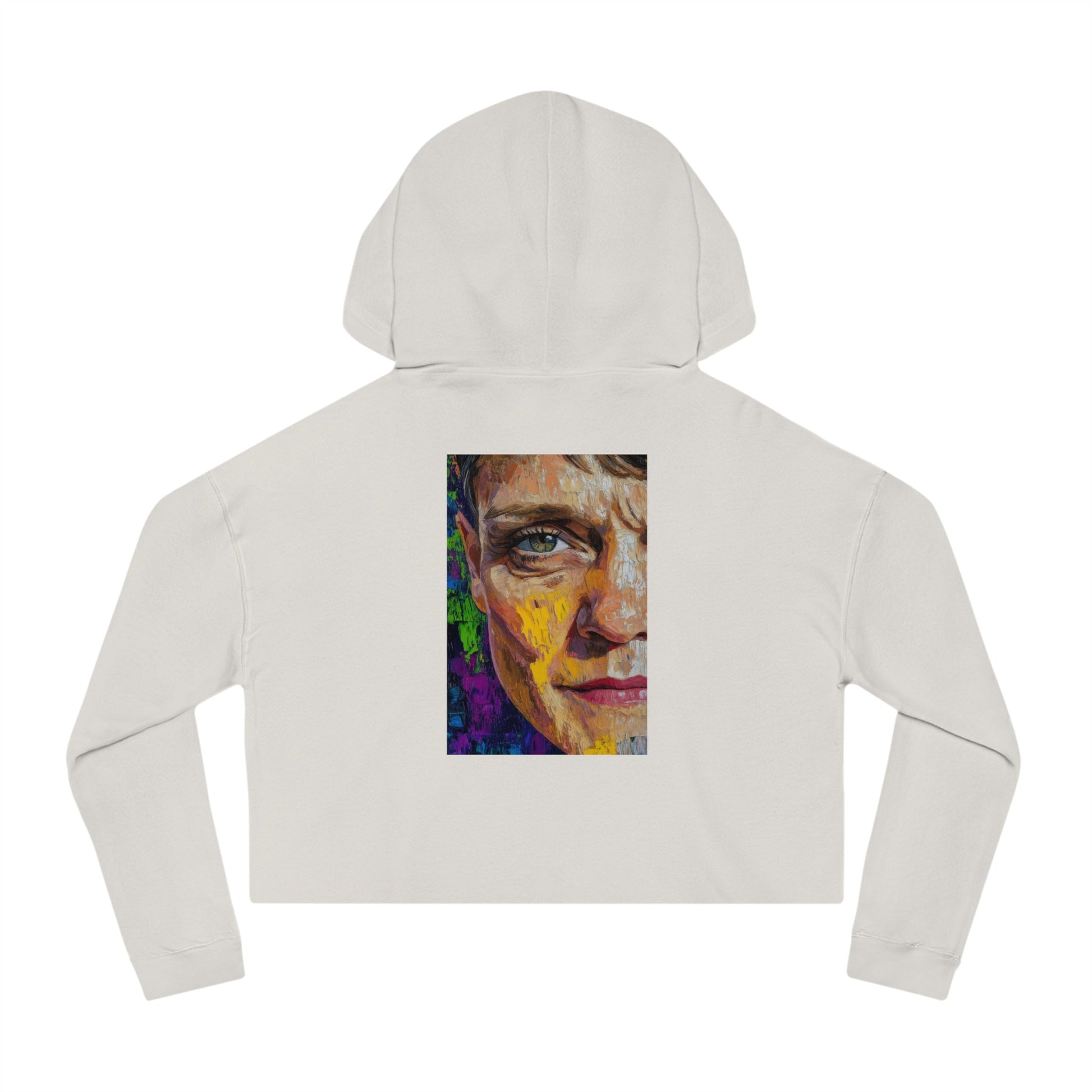 Cropped Hoodie - Bishop Mariann Budde LGBTQ+ Ally Design - Hoodie - The Lucky Wombat