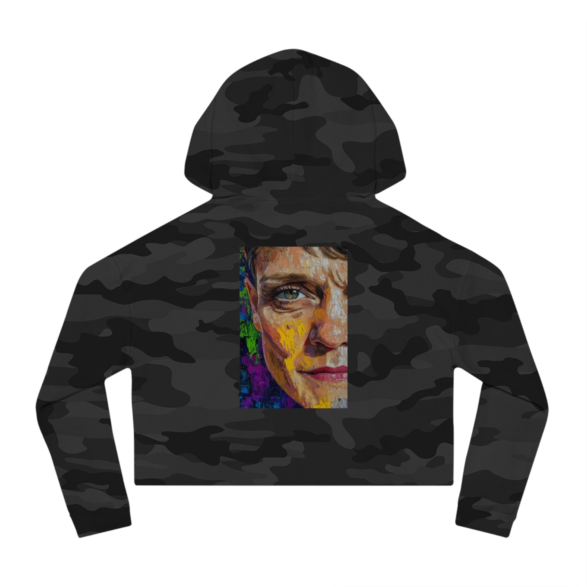 Cropped Hoodie - Bishop Mariann Budde LGBTQ+ Ally Design - Hoodie - The Lucky Wombat