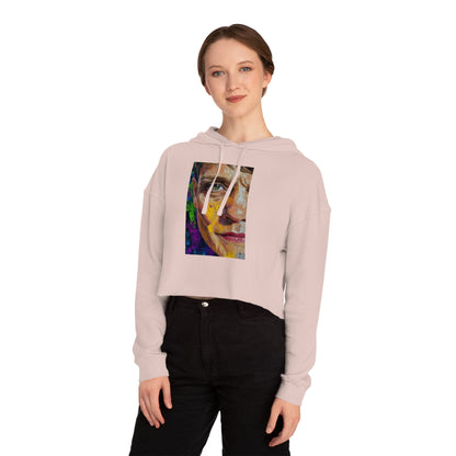 Cropped Hoodie - Bishop Mariann Budde LGBTQ+ Ally Design - Hoodie - The Lucky Wombat