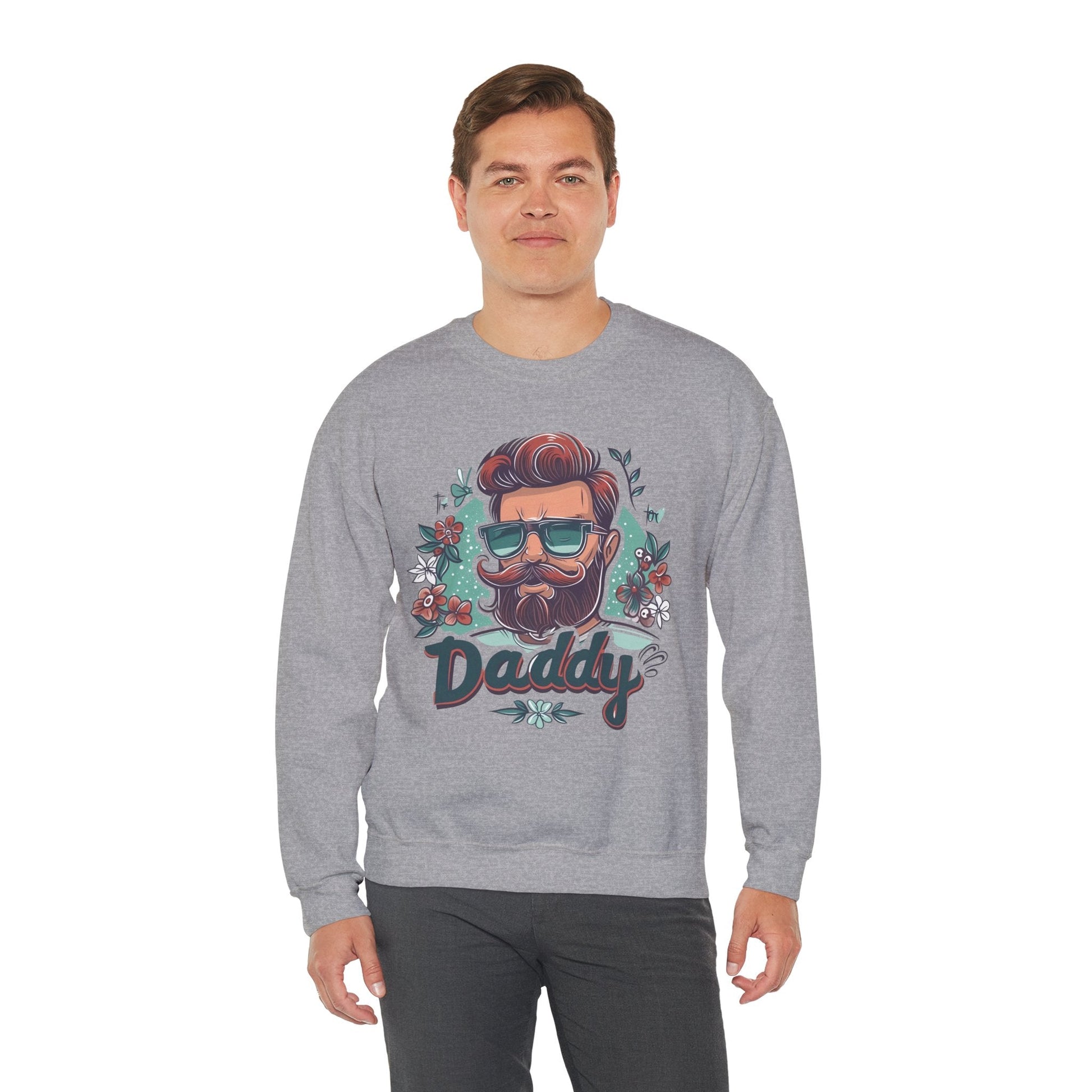 Daddy Unisex Sweatshirt - Illustration - Sweatshirt - The Lucky Wombat