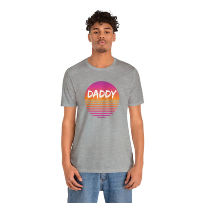 Daddy Unisex T-shirt - Sunrise - T-Shirt - The Lucky Wombat
