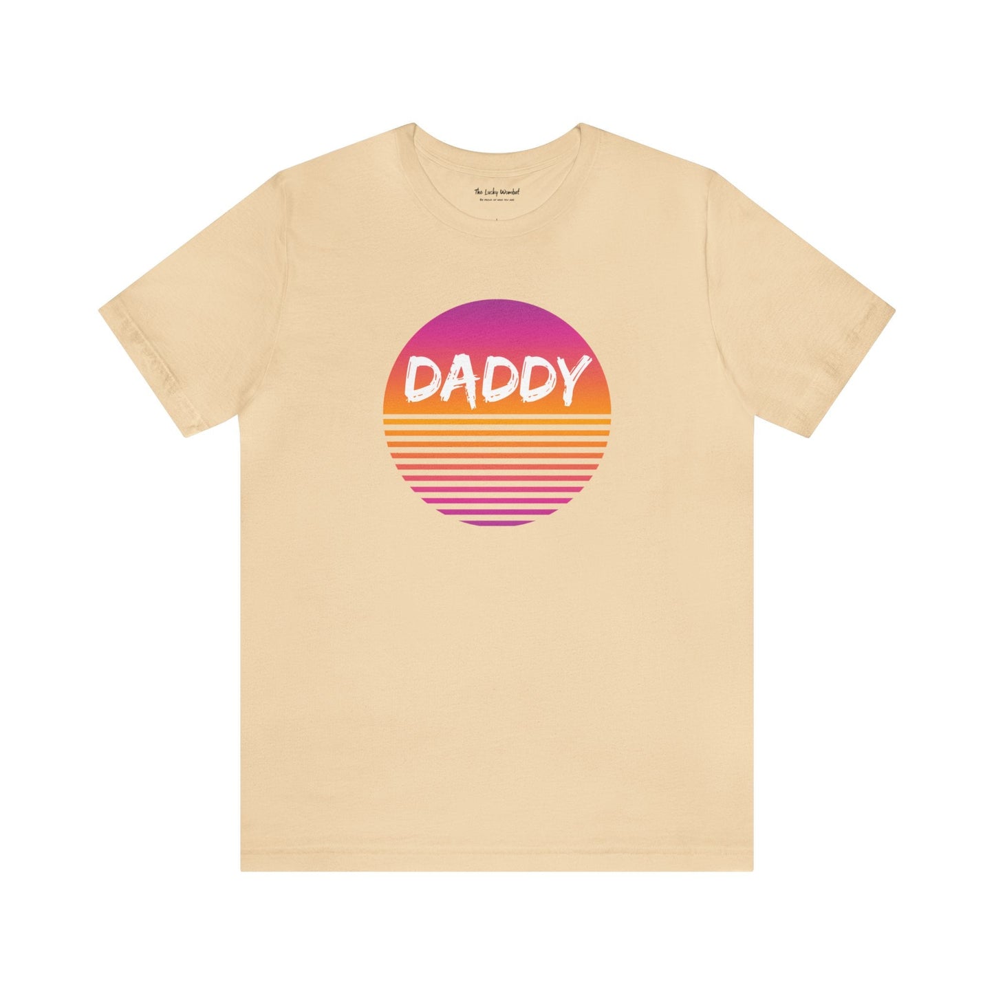 Daddy Unisex T-shirt - Sunrise - T-Shirt - The Lucky Wombat