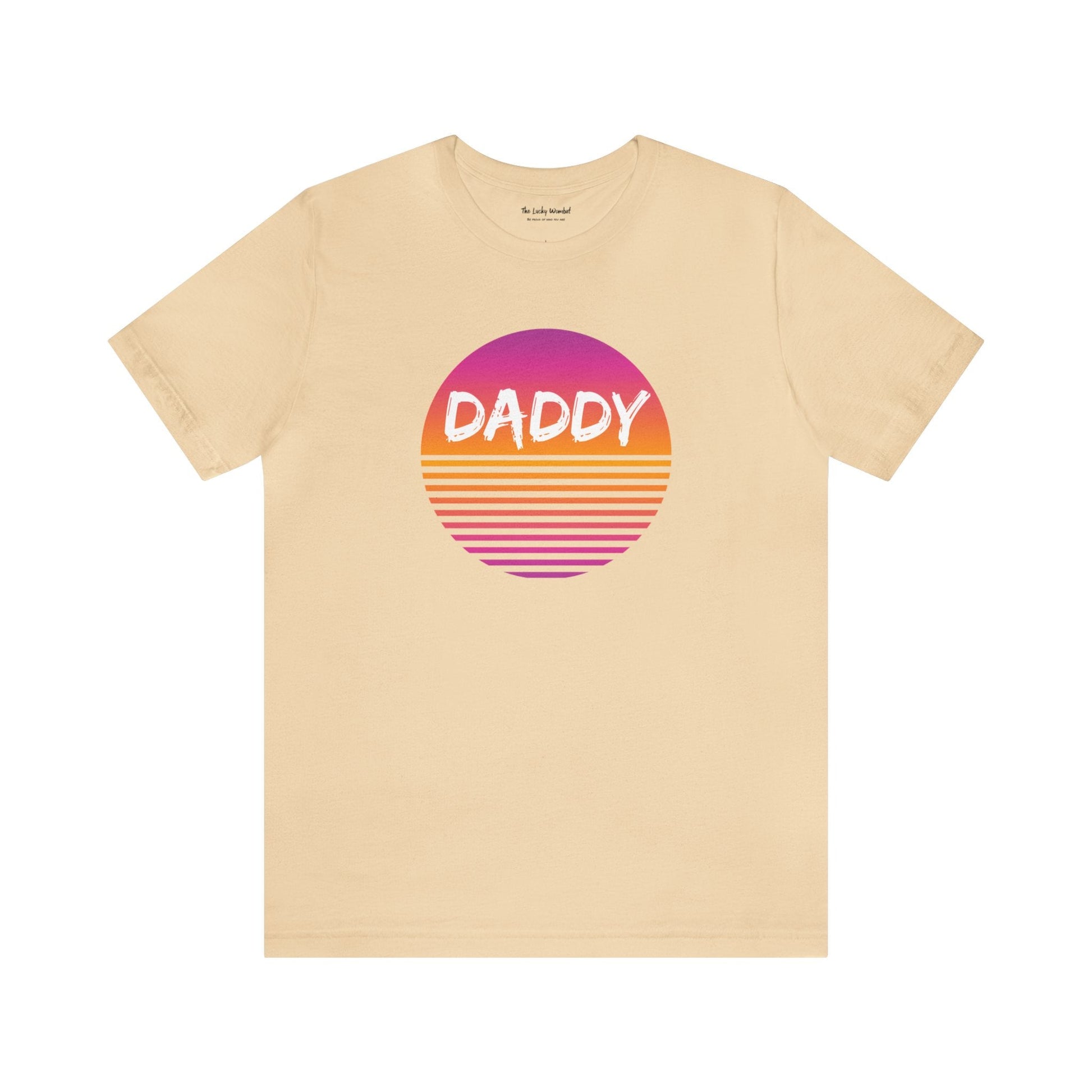 Daddy Unisex T-shirt - Sunrise - T-Shirt - The Lucky Wombat
