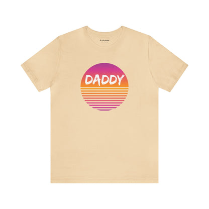 Daddy Unisex T-shirt - Sunrise - T-Shirt - The Lucky Wombat