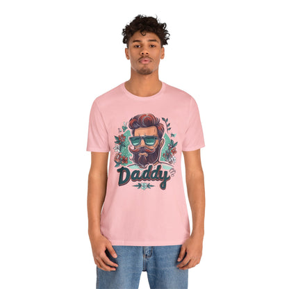 Daddy Unisex T-shirt - Vintage Style - T-Shirt - The Lucky Wombat