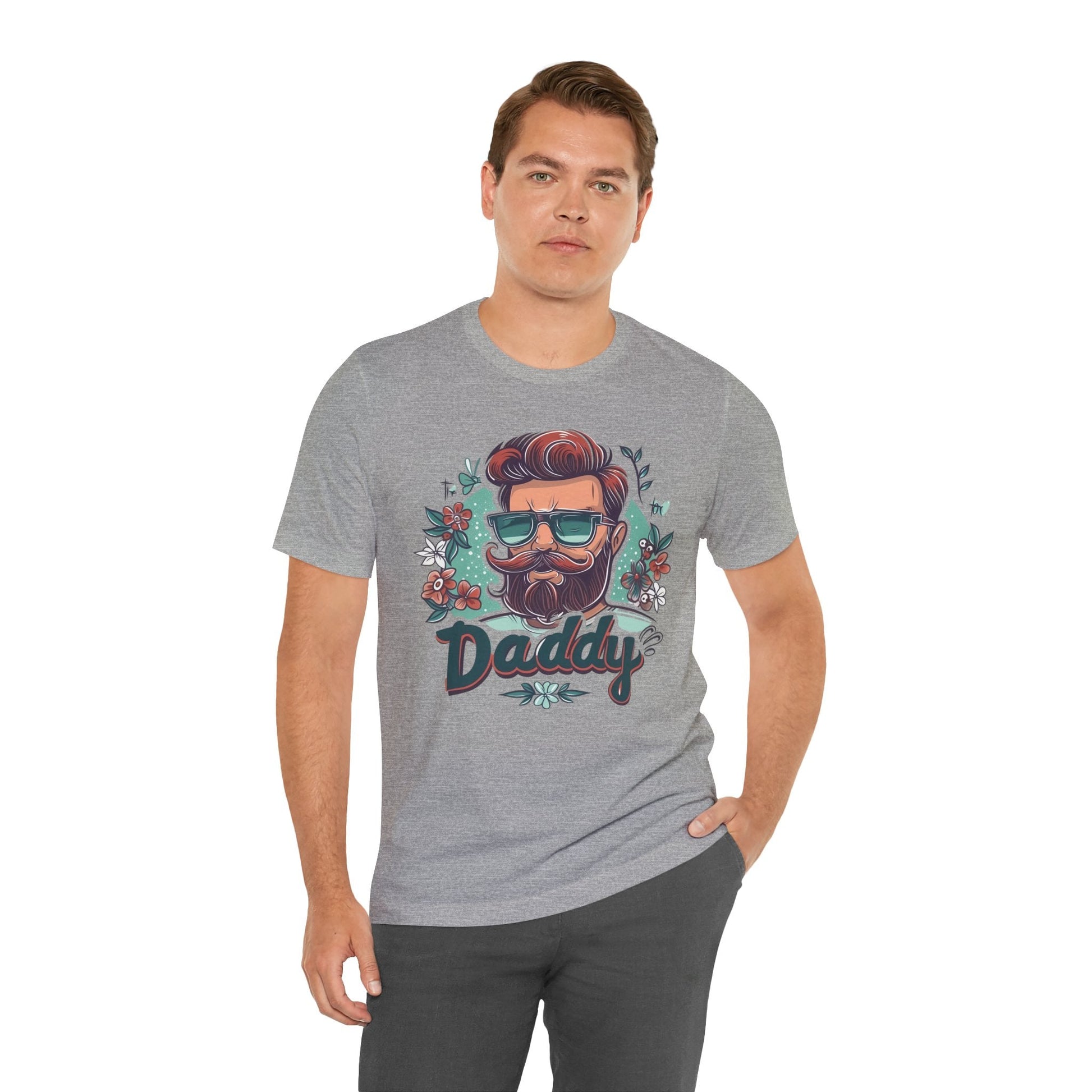 Daddy Unisex T-shirt - Vintage Style - T-Shirt - The Lucky Wombat
