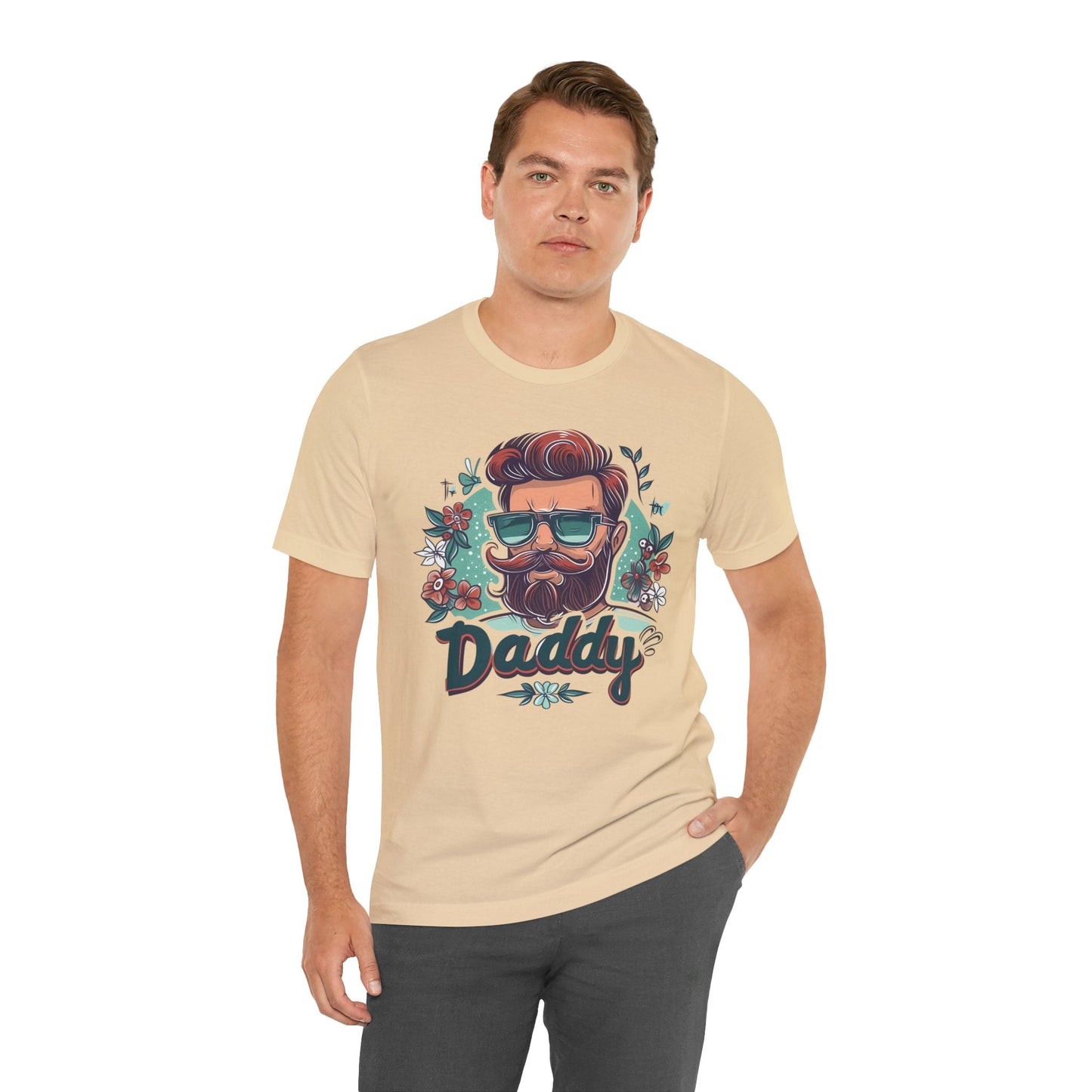 Daddy Unisex T-shirt - Vintage Style - T-Shirt - The Lucky Wombat