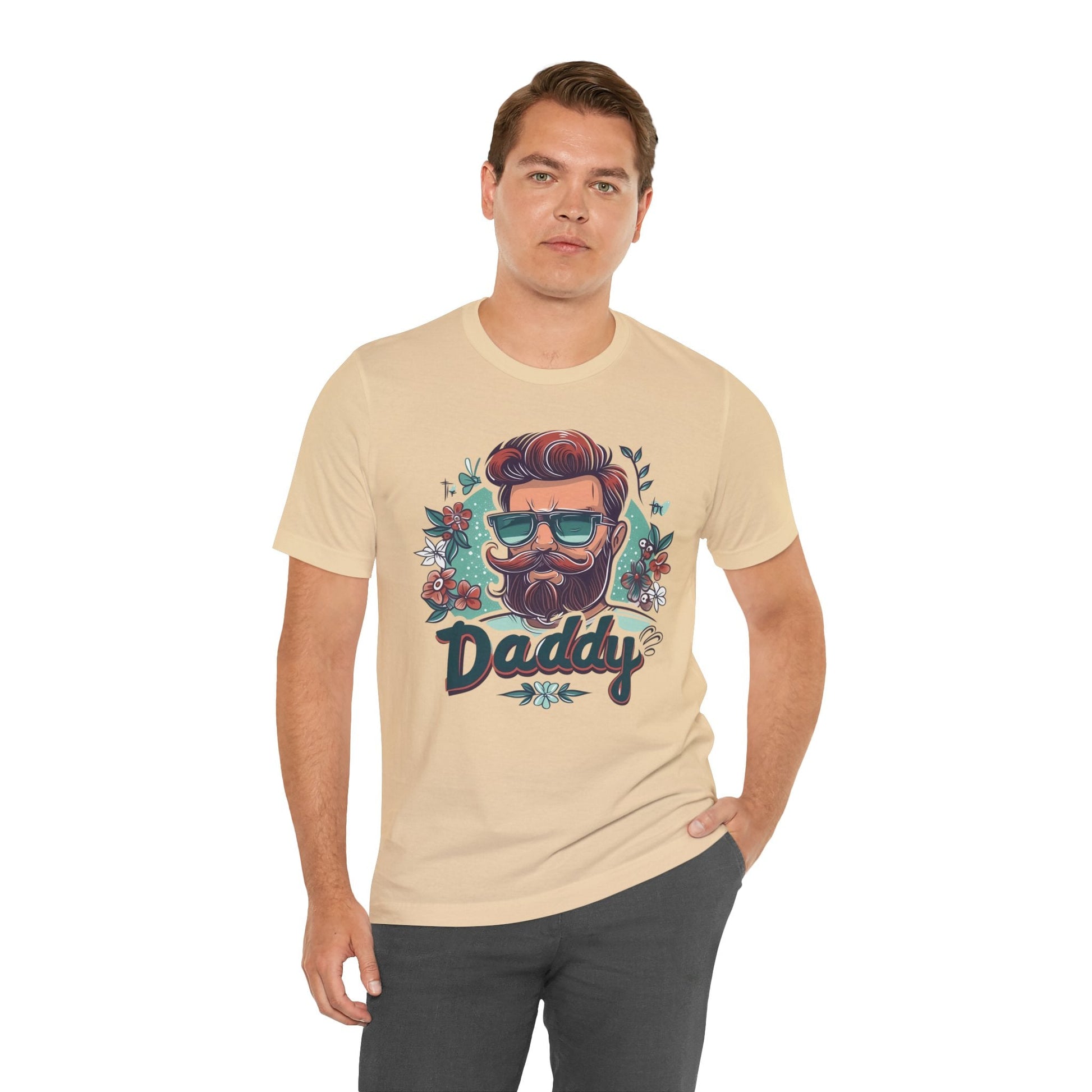Daddy Unisex T-shirt - Vintage Style - T-Shirt - The Lucky Wombat