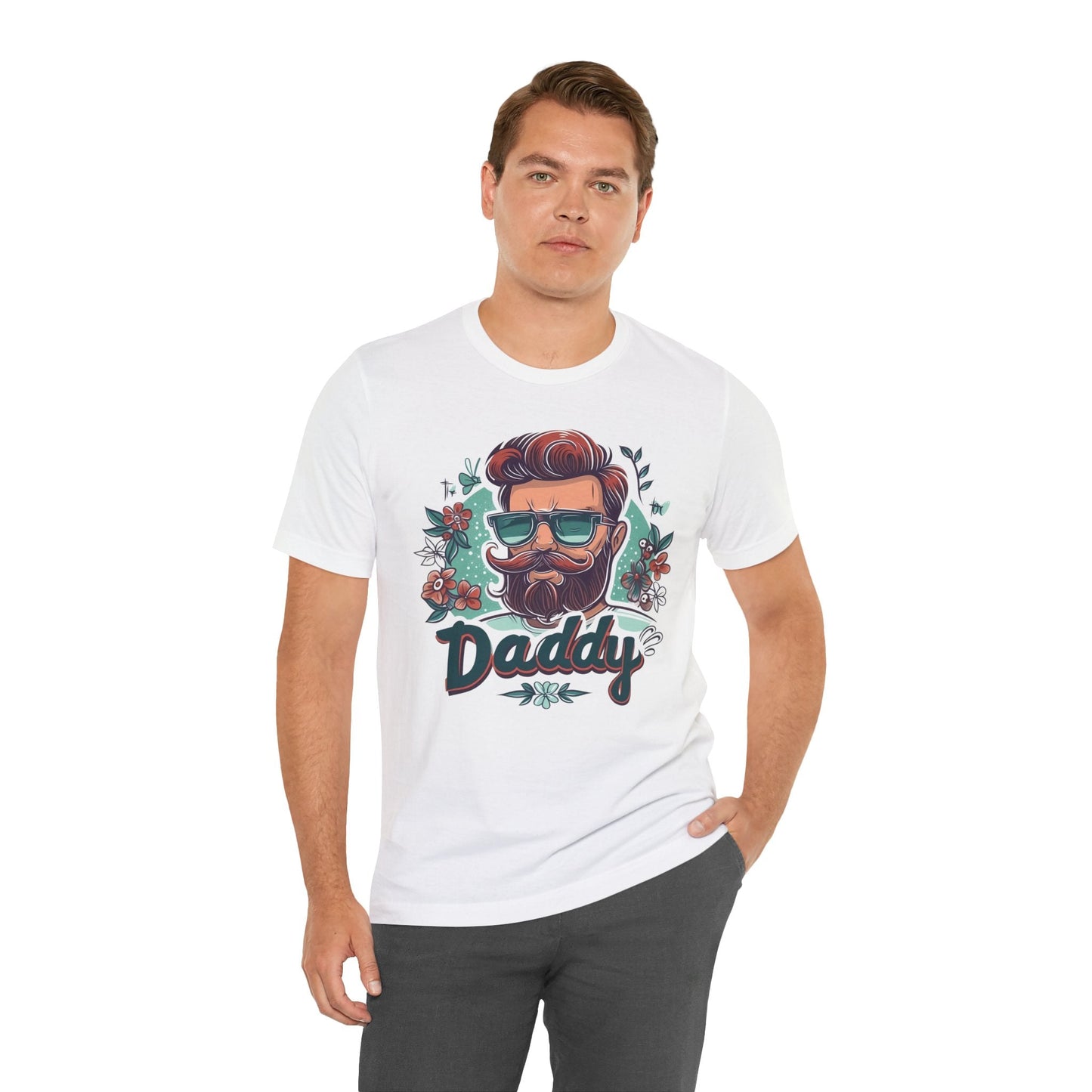 Daddy Unisex T-shirt - Vintage Style - T-Shirt - The Lucky Wombat